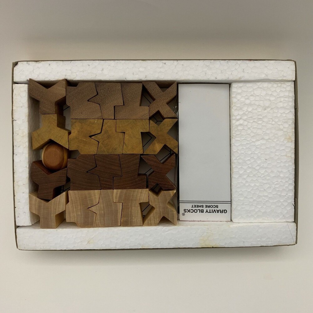 Vintage‎ Gravity Blocks Game 1997 Strategy Balance